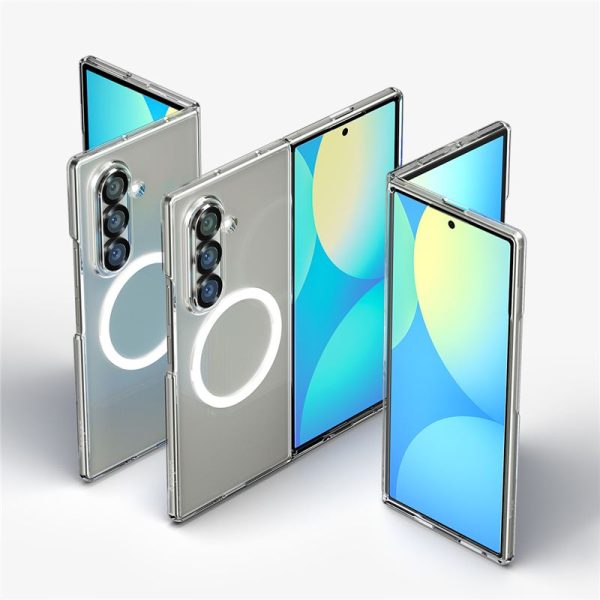 Spigen Air Skin MagSafe Clear White - Samsung Galaxy Z Fold 7 (ACS09545) - Image 3