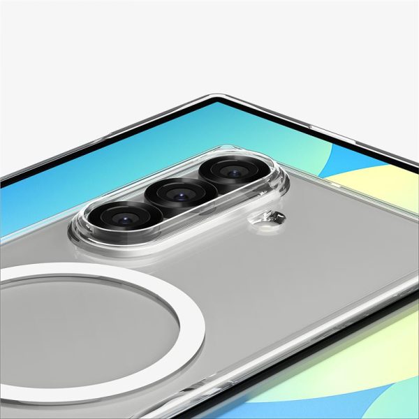 Spigen Air Skin MagSafe Clear White - Samsung Galaxy Z Fold 7 (ACS09545) - Image 5
