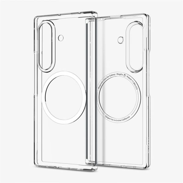 Spigen Air Skin MagSafe Clear White - Samsung Galaxy Z Fold 7 (ACS09545) - Image 9