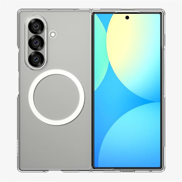 Spigen Air Skin MagSafe Clear White - Samsung Galaxy Z Fold 7 (ACS09545) - Image 10