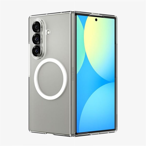 Spigen Air Skin MagSafe Clear White - Samsung Galaxy Z Fold 7 (ACS09545) - Image 13