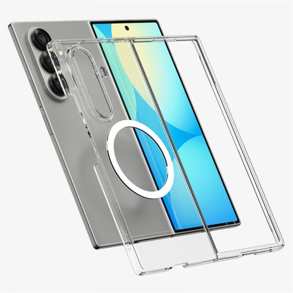Spigen Air Skin MagSafe Clear White - Samsung Galaxy Z Fold 7 (ACS09545) - Image 15
