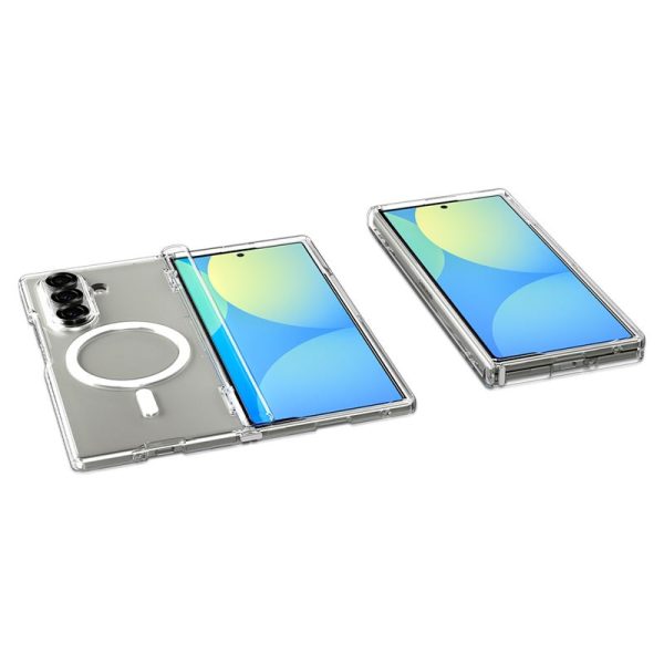 Spigen Ultra Hybrid Pro MagSafe Clear White - Samsung Galaxy Z Fold 7 (ACS09546) - Image 5