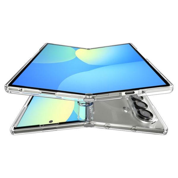 Spigen Ultra Hybrid Pro MagSafe Clear White - Samsung Galaxy Z Fold 7 (ACS09546) - Image 7