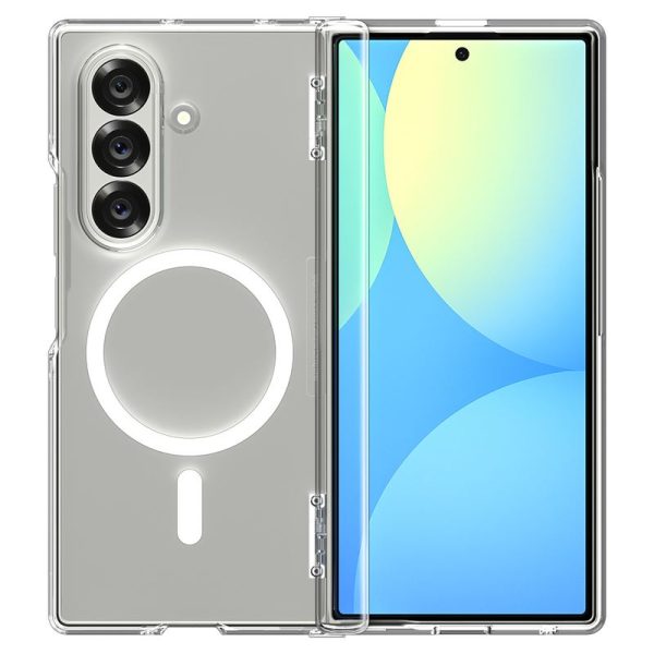 Spigen Ultra Hybrid Pro MagSafe Clear White - Samsung Galaxy Z Fold 7 (ACS09546) - Image 9