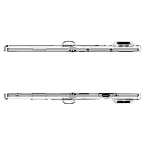 Spigen Ultra Hybrid Pro MagSafe Clear White - Samsung Galaxy Z Fold 7 (ACS09546) - Image 13