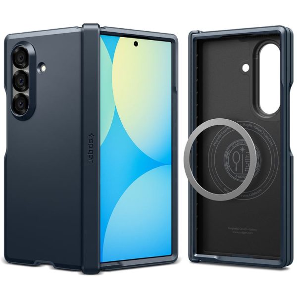 Spigen Tough Armor Pro MagSafe Metal Slate - Samsung Galaxy Z Fold 7 (ACS09550) - Image 8