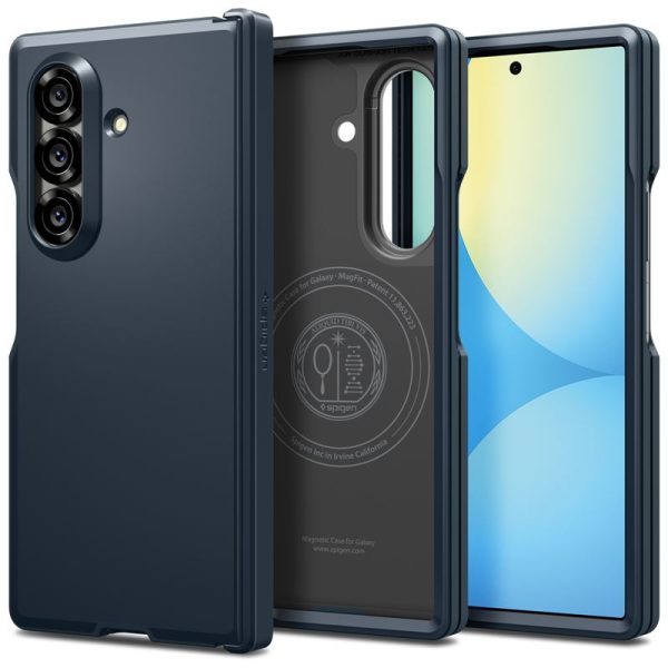 Spigen Tough Armor Pro MagSafe Metal Slate - Samsung Galaxy Z Fold 7 (ACS09550) - Image 9