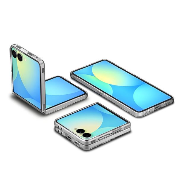 Spigen Air Skin MagSafe Clear White - Samsung Galaxy Z Flip 7 (ACS09556) - Image 6