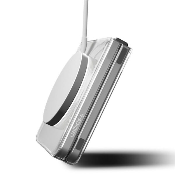 Spigen Air Skin MagSafe Clear White - Samsung Galaxy Z Flip 7 (ACS09556) - Image 10