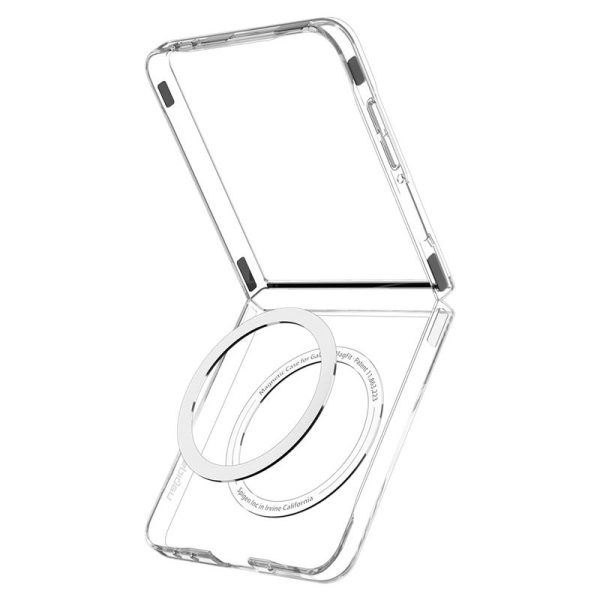 Spigen Air Skin MagSafe Clear White - Samsung Galaxy Z Flip 7 (ACS09556) - Image 11