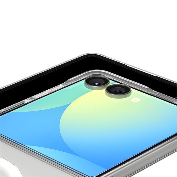 Spigen Air Skin MagSafe Clear White - Samsung Galaxy Z Flip 7 (ACS09556) - Image 13
