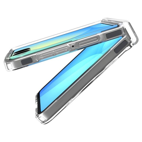 Spigen Ultra Hybrid Pro MagSafe clear white - Samsung Galaxy Z Flip 7 (ACS09559) - Image 3