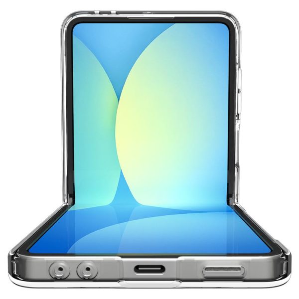 Spigen Ultra Hybrid Pro MagSafe clear white - Samsung Galaxy Z Flip 7 (ACS09559) - Image 4