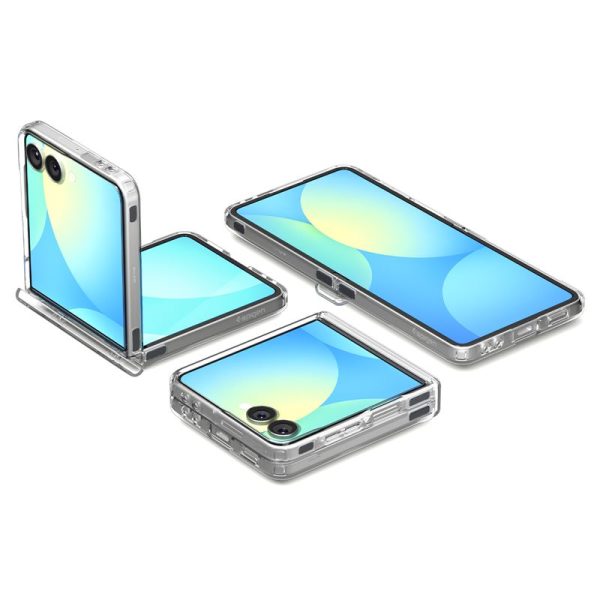 Spigen Ultra Hybrid Pro MagSafe clear white - Samsung Galaxy Z Flip 7 (ACS09559) - Image 5