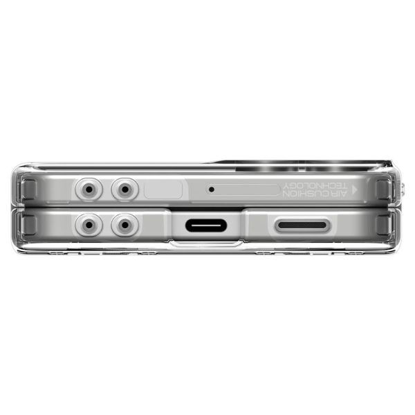 Spigen Ultra Hybrid Pro MagSafe clear white - Samsung Galaxy Z Flip 7 (ACS09559) - Image 7