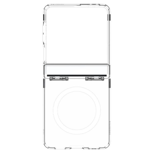 Spigen Ultra Hybrid Pro MagSafe clear white - Samsung Galaxy Z Flip 7 (ACS09559) - Image 12