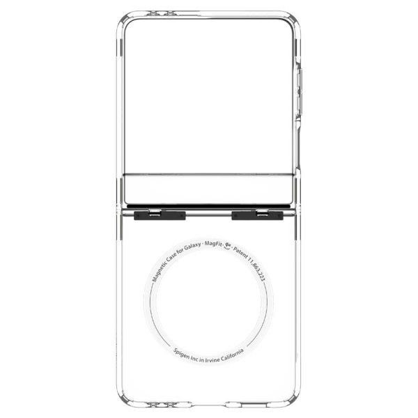Spigen Ultra Hybrid Pro MagSafe clear white - Samsung Galaxy Z Flip 7 (ACS09559) - Image 14