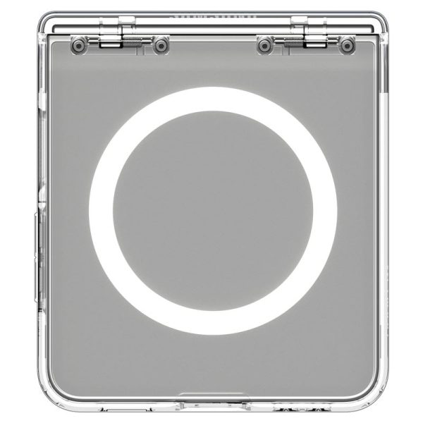 Spigen Ultra Hybrid Pro MagSafe clear white - Samsung Galaxy Z Flip 7 (ACS09559) - Image 17