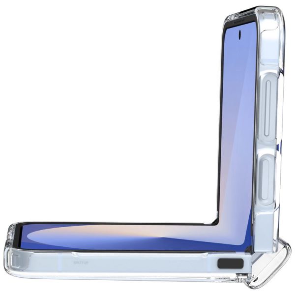 Spigen Ultra Hybrid Pro MagSafe Clear White - Samsung Galaxy Z Flip 7 FE/Flip 6 (ACS09806) - Image 6