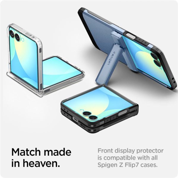 Spigen Glass tR EZ Fit HD 1 Pack Transparency - Samsung Galaxy Z Flip 7 (AGL09586) - Image 6