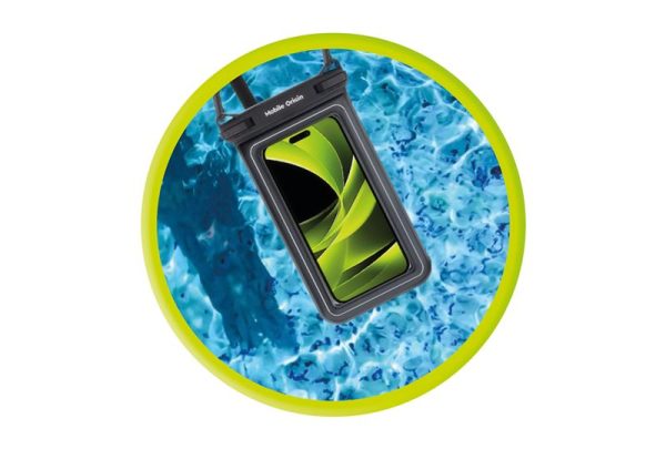 Mobile Origin Waterproof Floating Case with Small Pouch  6,8" - Black/White (DBXL-BLK-WHT02) - Image 8