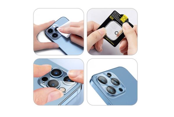 Mobile Origin Easy Lens full cover Clear-Apple iPhone 15 Pro / 15 Pro Max (FRL-LGFC-i15Pro-CLR) - Image 7
