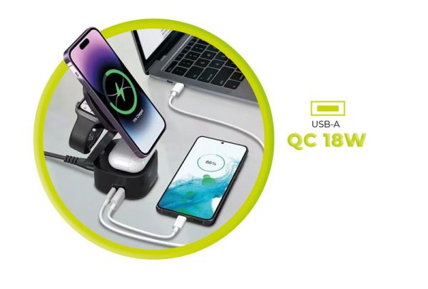 Mobile Origin 65W GaN 5in1 Foldable Qi2 Charger PW1 (MO-51-FDCH-PW1) - Image 2