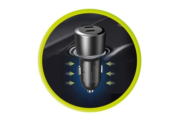 Mobile Origin Car Charger 60W 2 USB-C CA11 (MO-CCH60W-CA11) - Image 3