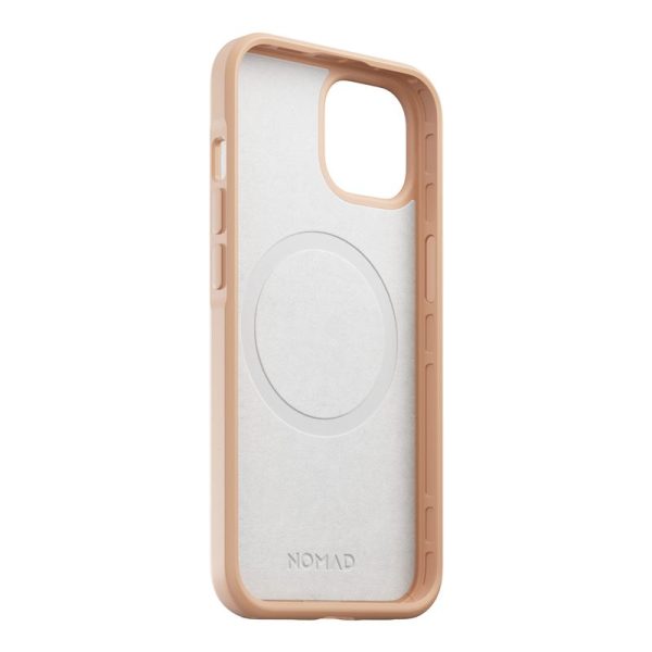 Nomad Modern Leather MagSafe Case natural - iPhone 14 (NM01229285) - Image 4