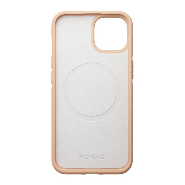 Nomad Modern Leather MagSafe Case natural - iPhone 14 (NM01229285) - Image 6