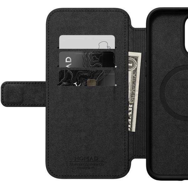 Nomad Leather MagSafe Folio black - iPhone 14 Pro Max (NM01230885) - Image 7