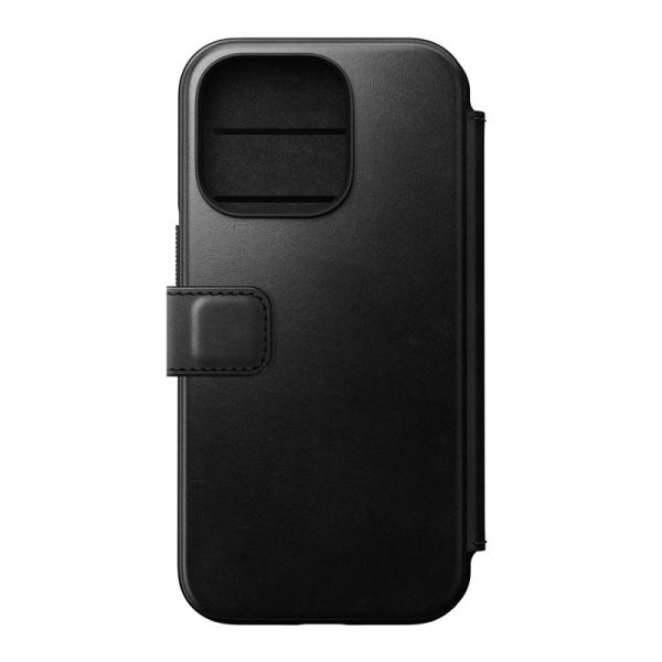 Nomad Leather MagSafe Folio black - iPhone 14 Pro (NM01231585) - Image 6