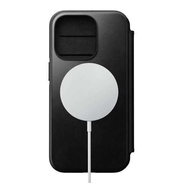 Nomad Leather MagSafe Folio black - iPhone 14 Pro (NM01231585) - Image 7