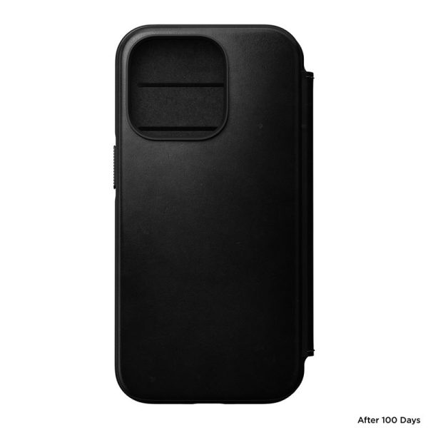 Nomad Leather MagSafe Folio black - iPhone 14 Pro (NM01231585) - Image 8