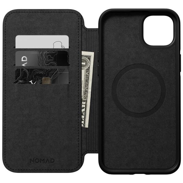 Nomad Leather MagSafe Folio black - iPhone 14 Plus (NM01282785) - Image 7