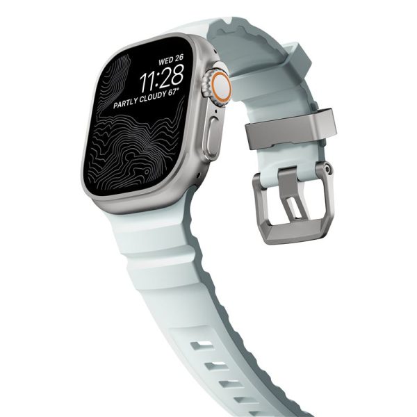 Nomad Rocky Point Band natural icy blue glow-Apple Watch 46/49mm (NM014452858) - Image 14