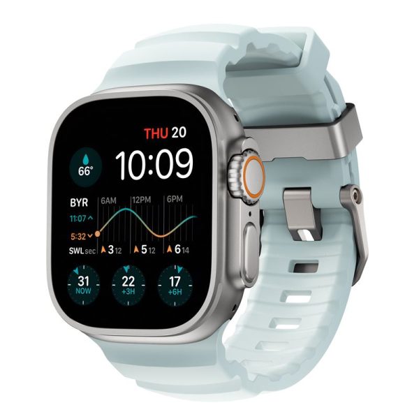 Nomad Rocky Point Band natural icy blue glow-Apple Watch 46/49mm (NM014452858) - Image 16