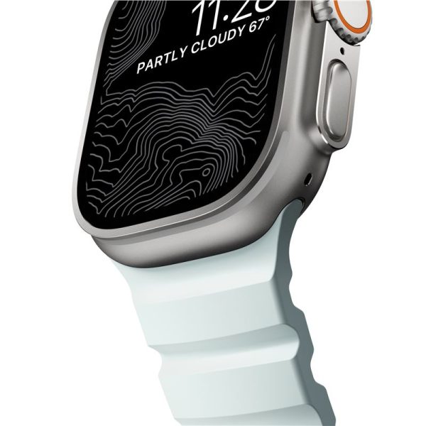 Nomad Rocky Point Band natural icy blue glow-Apple Watch 46/49mm (NM014452858) - Image 20