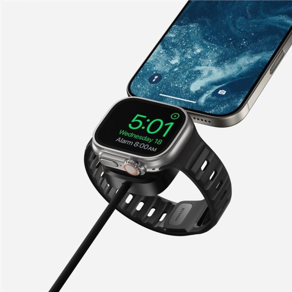 Nomad Universal Cable for Apple Watch 1.5m carbide (NM014780858) - Image 7