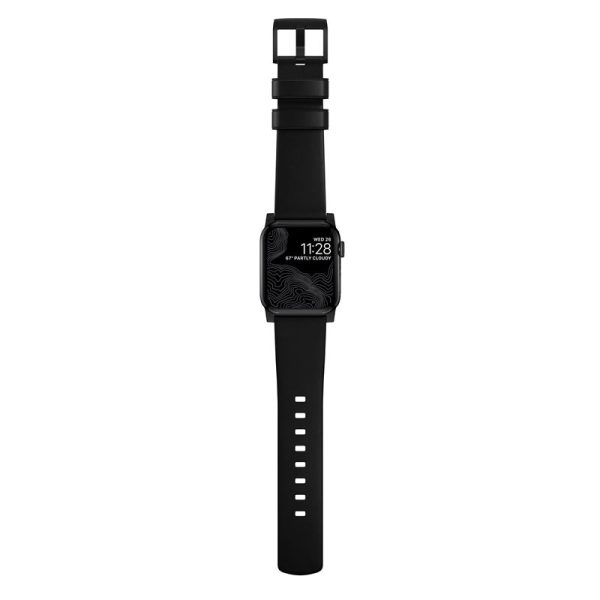 Nomad Modern Band - brown leather black hardware-Apple Watch 41mm/42mm (NM01993285) - Image 3
