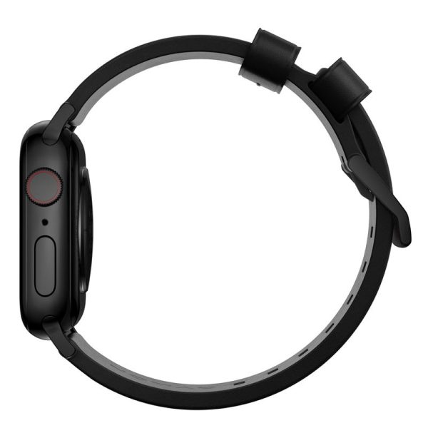 Nomad Modern Band - brown leather black hardware-Apple Watch 41mm/42mm (NM01993285) - Image 8