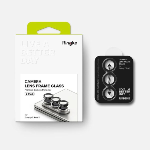 RINGKE CAMERA FRAME PROTECTOR 2-PACK-SAMSUNG GALAXY Z FOLD 7 BLACK - Image 7