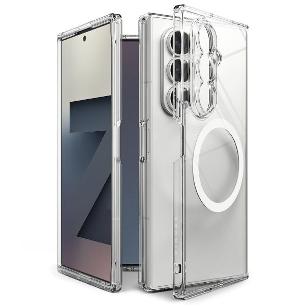 RINGKE FUSION MAGNETIC MAGSAFE SAMSUNG GALAXY Z FOLD 7 CLEAR - Image 3
