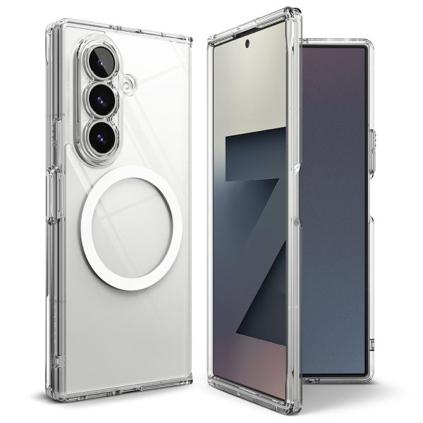 RINGKE FUSION MAGNETIC MAGSAFE SAMSUNG GALAXY Z FOLD 7 CLEAR - Image 4