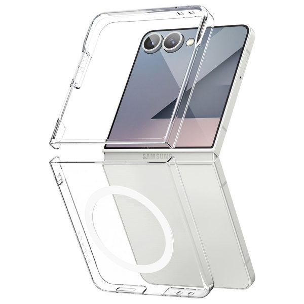 RINGKE SLIM MAGNETIC MAGSAFE SAMSUNG GALAXY  Z FLIP 7 CLEAR - Image 2