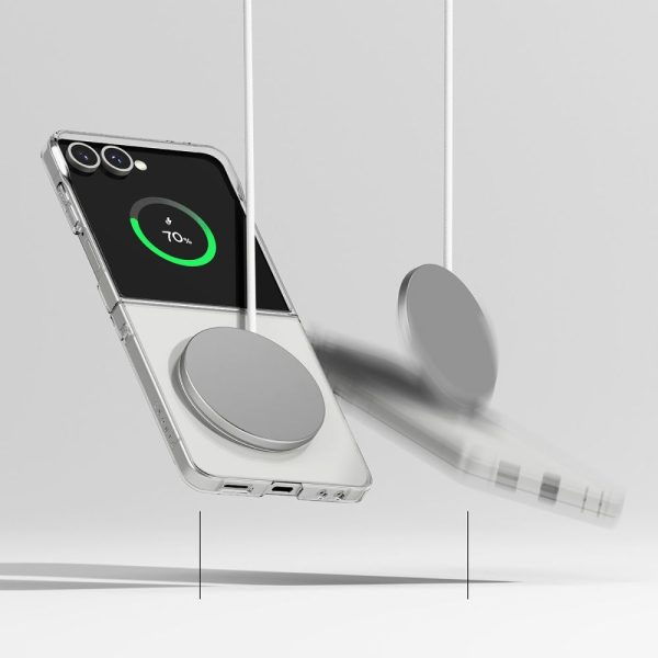 RINGKE SLIM MAGNETIC MAGSAFE SAMSUNG GALAXY  Z FLIP 7 CLEAR - Image 5