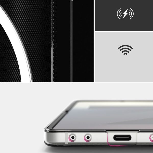 RINGKE SLIM MAGNETIC MAGSAFE SAMSUNG GALAXY  Z FLIP 7 CLEAR - Image 7