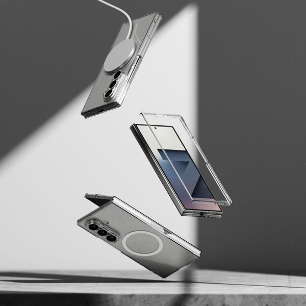 RINGKE SLIM MAGNETIC MAGSAFE-SAMSUNG GALAXY Z FOLD 7 CLEAR - Image 6