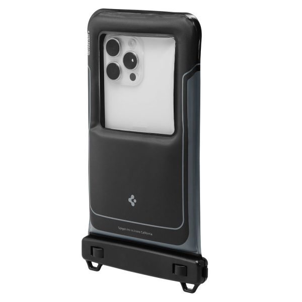SPIGEN A611P UNIVERSAL WATERPROOF FLOAT CASE 2-PACK MATTE BLACK (ACS09348) - Image 5